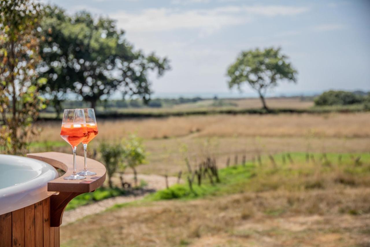 Willa Barnhorn Glamping Hooe Zewnętrze zdjęcie