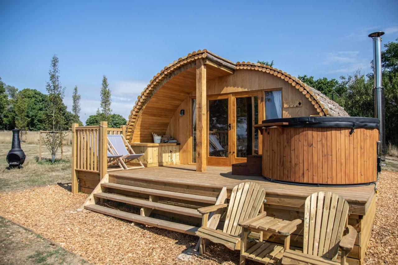 Willa Barnhorn Glamping Hooe Zewnętrze zdjęcie